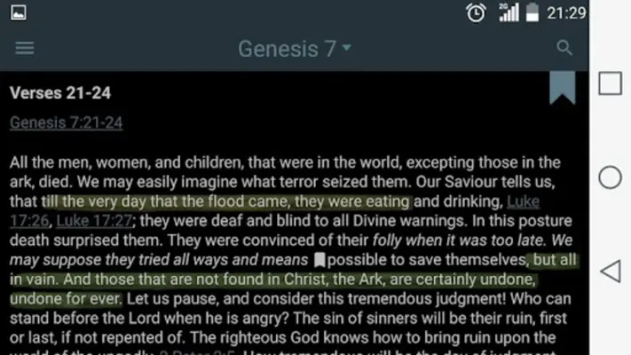 Bible Commentary android App screenshot 1