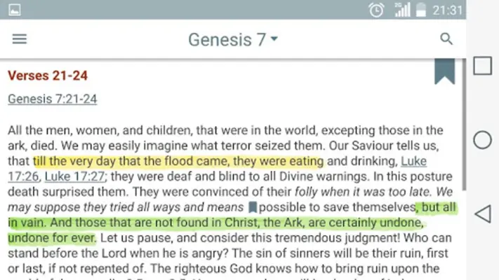 Bible Commentary android App screenshot 5