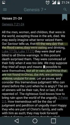 Bible Commentary android App screenshot 7